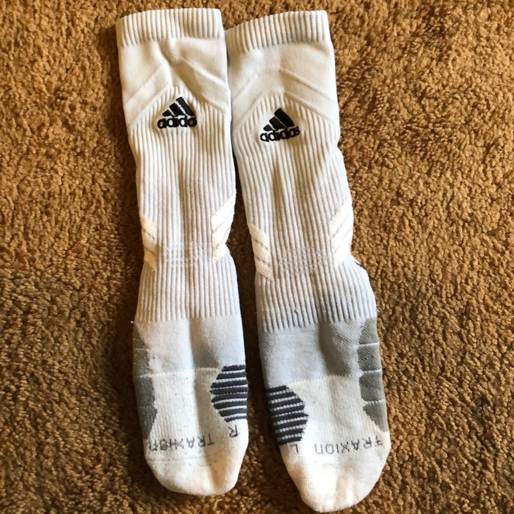 Adidas socks barley worn!